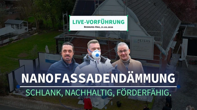 Musterhaus in Bedburg-Hau Nanofassadendämmung